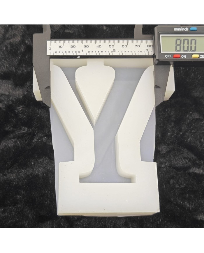 Y Harfi Epoksi Beton Mum Kalıp - L Boy