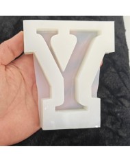Y Harfi Epoksi Beton Mum Kalıp - L Boy