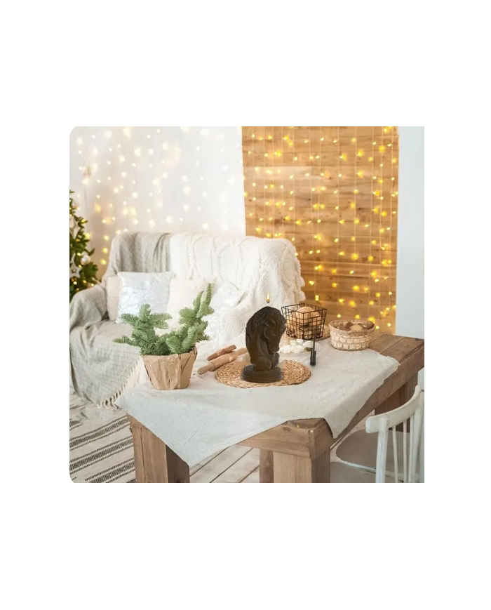 At kafası Modeli Hobi Silikon Mum Kalıbı - Kod: 1167