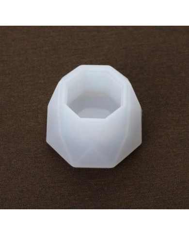 Şamdanlık ve Sukulent Saksı Kalıbı - Beton Reçine Epoksi Hobi Silikon Kalıbı