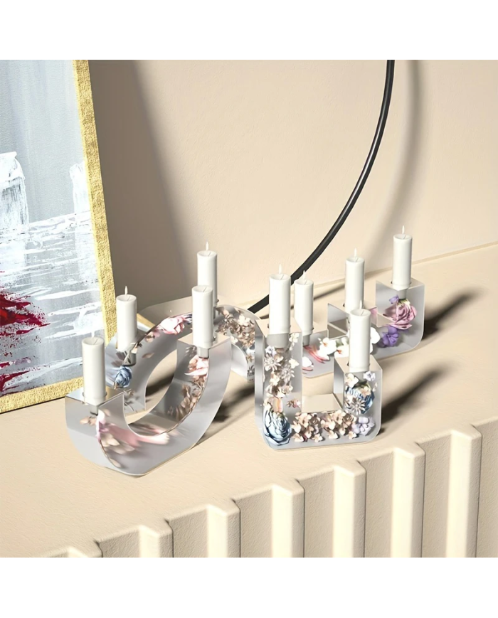 Basamaklı Şamdanlık Kalıbı- Kod:1190