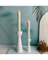 İnce Belli Şamdan Silikon Kalıp 10cm x 4.2cm Kod:1196