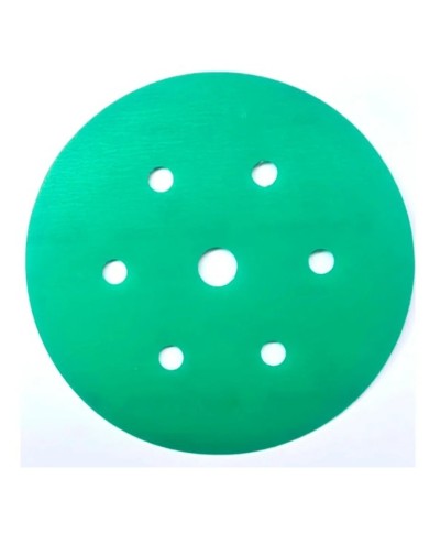 5 Adet - Karbosan AHR31/P1000 - 7 Delikli - Yeşil - Cırt Zımpara