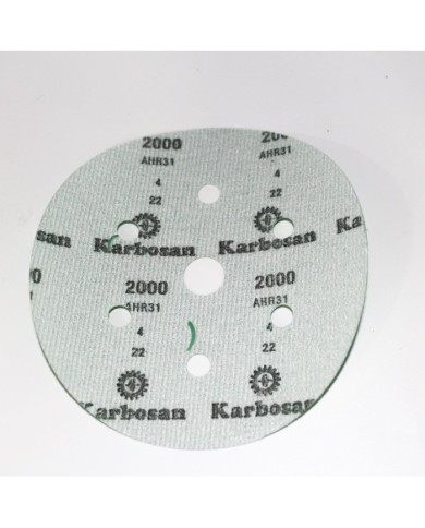 5 Adet - Karbosan AHR31/2000 - 7 Delikli - Yeşil - Cırt Zımpara