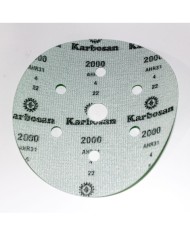 5 Adet - Karbosan AHR31/2000 - 7 Delikli - Yeşil - Cırt Zımpara