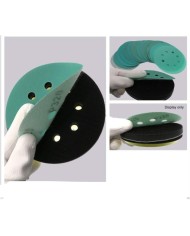 5 Adet - Karbosan 150 mm P80 - 7 Delikli - Sarı - Cırt Zımpara