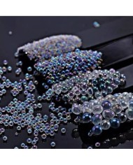 Şeker Pembe Rengi Uçan Baloncuk Cam Boncuk Deliksiz 10 Gr