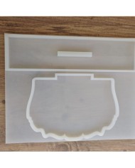 Şekilli Masa Üstü İsimlik Epoksi Reçine Silikon Kalıp Kod: