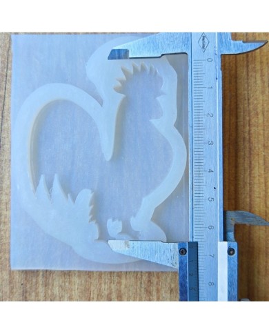 Denizli Horozu Epoksi Kalıbı 4'lü - Kod: SN1251