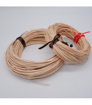 Rattan Doğal Bambu Çubuk 180 Gr - 2mm Yuvarlak Rattan İp