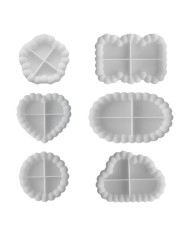 Bubble Tabak Epoksi Beton Reçine Silikon Kalıbı - Kod: 1028