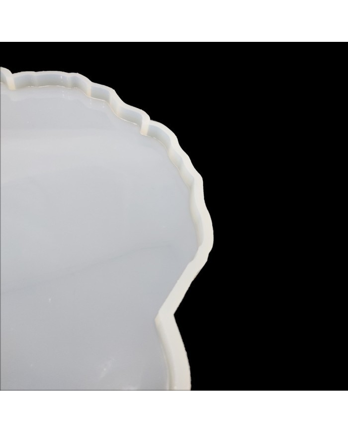 Saat ve Sehpa ve Tepsi Reçine Epoksi Kalıbı 43 cm - 806 - T1