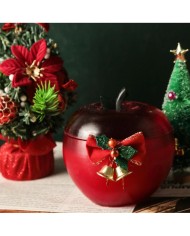Noel Elması Mum Epoksi ve Beton Kalıbı - Kod: 1155B