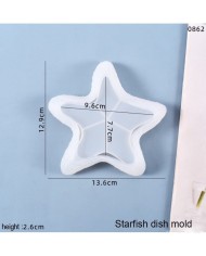 Deniz Yıldızı Kase Epoksi ve Beton Silikon Kalıp - Kod: 1004D