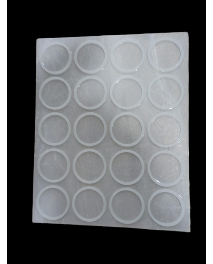 20 Lİ 7,8 CM REÇİNE EPOKSİ MAGNET KALIBI YUVARLAK MODEL