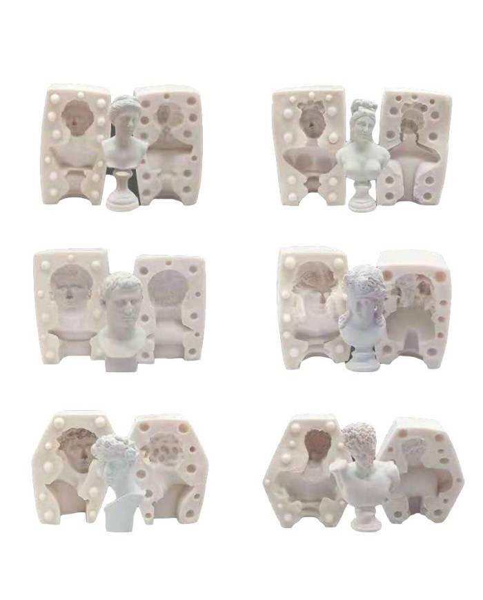 Gladyatör Mum Beton Pimli Silikon Kalıp Kod 1259E