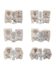 Gladyatör Mum Beton Pimli Silikon Kalıp Kod 1259E