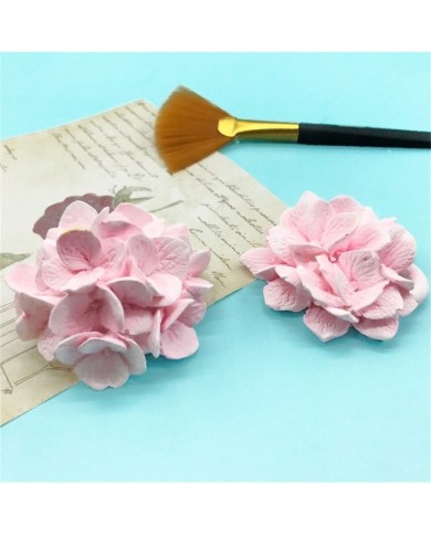 Ortanca Çiçeği Epoksi Mum ve Beton Kalıbı - Kod: 1279