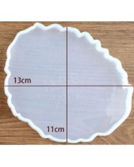 Elips Bardak Altlığı Reçine ve Beton Silikon Kalıbı -Kod:250