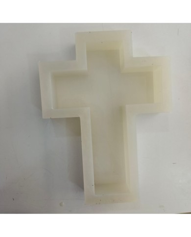 Haç Silikon Kalıp – 28 cm Uzunluk | 21 cm Genişlik | 4 cm Derinlik