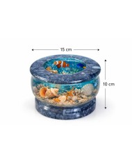 LAVABO KENARI İÇİN  FIRÇALIK 15X10 CM