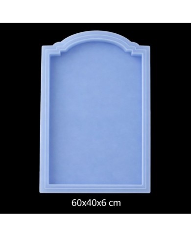 40x60 cm Büyük Kemerli Silikon Kalıp (6 cm Derinlik) - Beton, Alçı ve Epoksi İçin Dekoratif Kalıp