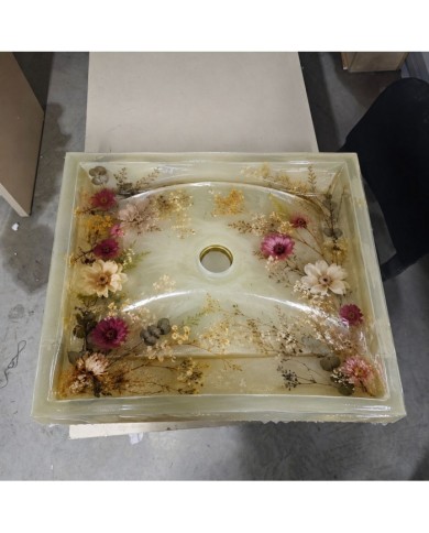 DÖRTGEN LAVABO SİLİKON MOLD KALIP