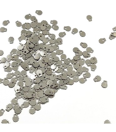 Pleksi, Takı ve Bijuteri Pulları Gumus 4x5mm M266 -250gr