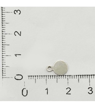 Pleksi, Takı ve Bijuteri Pulları Gumus 7x10mm M263 -500gr