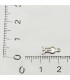 Pleksi,Bijuteri ve Oyalık Pullar Gumus 5x10mm M 237 -100gr