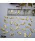 Pleksi,Bijuteri ve Oyalık Pullar gold 4,5x12mm M 335 -250gr