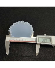 Bardak Altı Tırtıklı Epoksi,Mum,Sabun ve Beton Kalıbı -Kod: 32