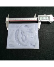 Reçine Epoksi ve Sabun Mini Yapraklar Kalıbı - Kod:104