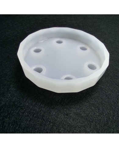 Ayakli Bardak Alti Reçine Epoksi Kalıp -Kod:47