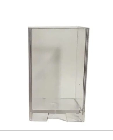 10,5x7 cm - Kare Mika Mum Kalıbı -  Kod: