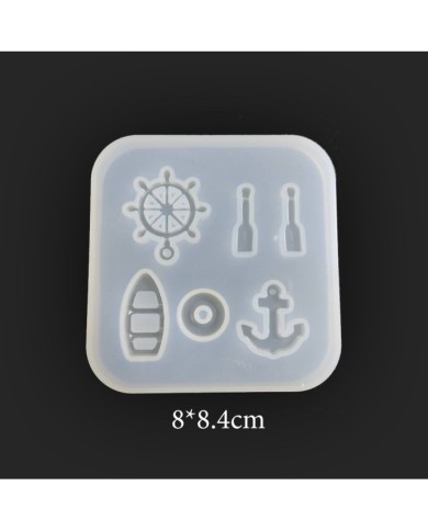 Minik Tekne Figürleri Reçine Epoksi Kalıbı -Kod:108