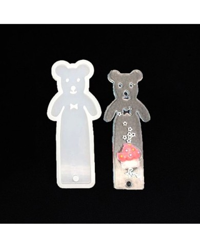 Kitap Ayracı Reçine Epoksi Kalıp Ayı Figür -Kod:152