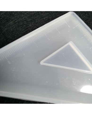 Reçine Epoksi Üçgen Cetvel Kalıp -Kod:88