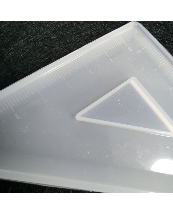 Reçine Epoksi Üçgen Cetvel Kalıp -Kod:88