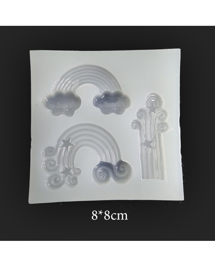 Gökkuşağı Reçine Epoksi Kalıp -Kod:60