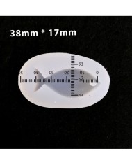 Reçine Epoksi Kalıp-delikli Balık - E9