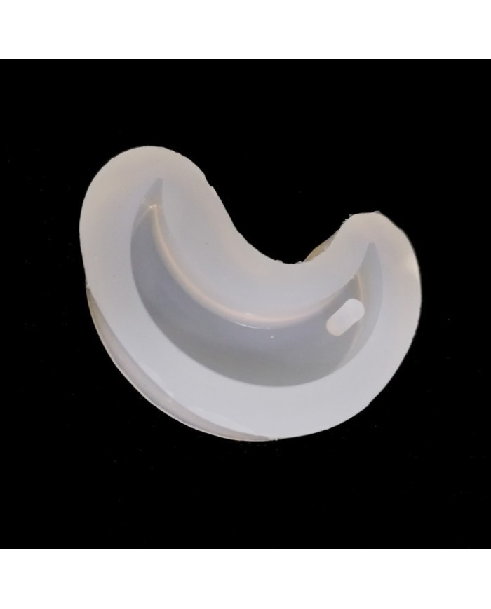 Reçine Epoksi Kalıp - Delikli Ay - E11K