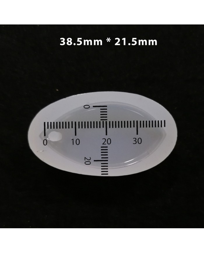 Reçine Epoksi Kalıp-delikli Oval -  E15