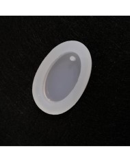 Reçine Epoksi Kalıp-delikli Oval 2 - E16