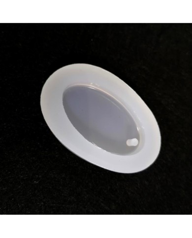 Reçine Epoksi Kalıp-delikli Oval 2 - E16