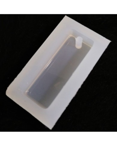 Reçine Epoksi Kalıp - delikli Dikdörtgen - E19