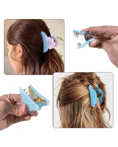 Timsah Ağızlı Gold Toka