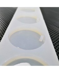 Reçine Epoksi Magent Kalıp - Çoklu Yuvarlak - E00