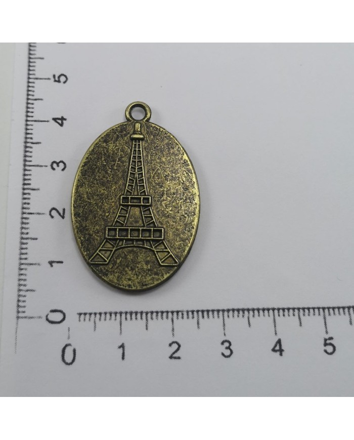 Metal Kolye Ucu - Eyfel Model