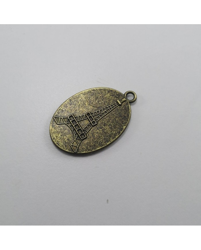 Metal Kolye Ucu - Eyfel Model